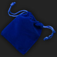 blue Velvet Gift Bag 