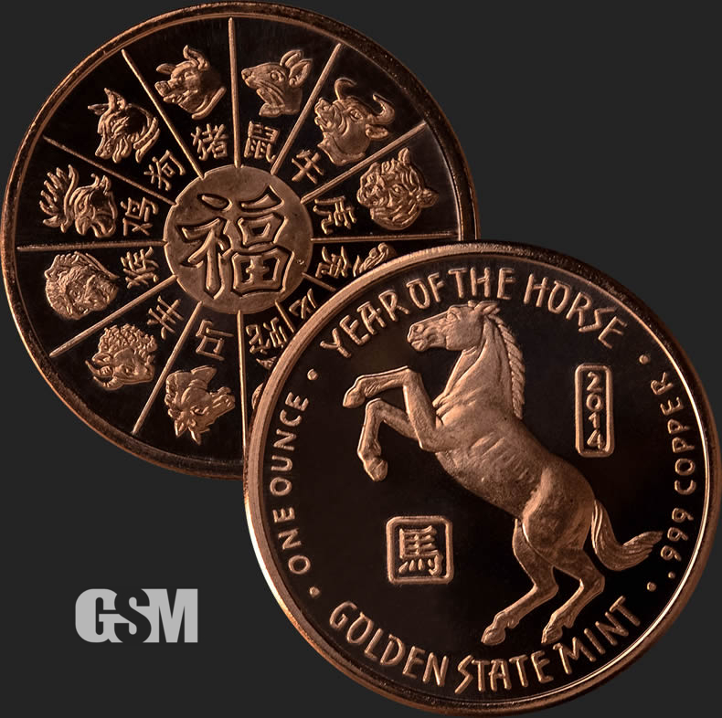 Spinosaurus Lot of 20-1 oz Copper Round 