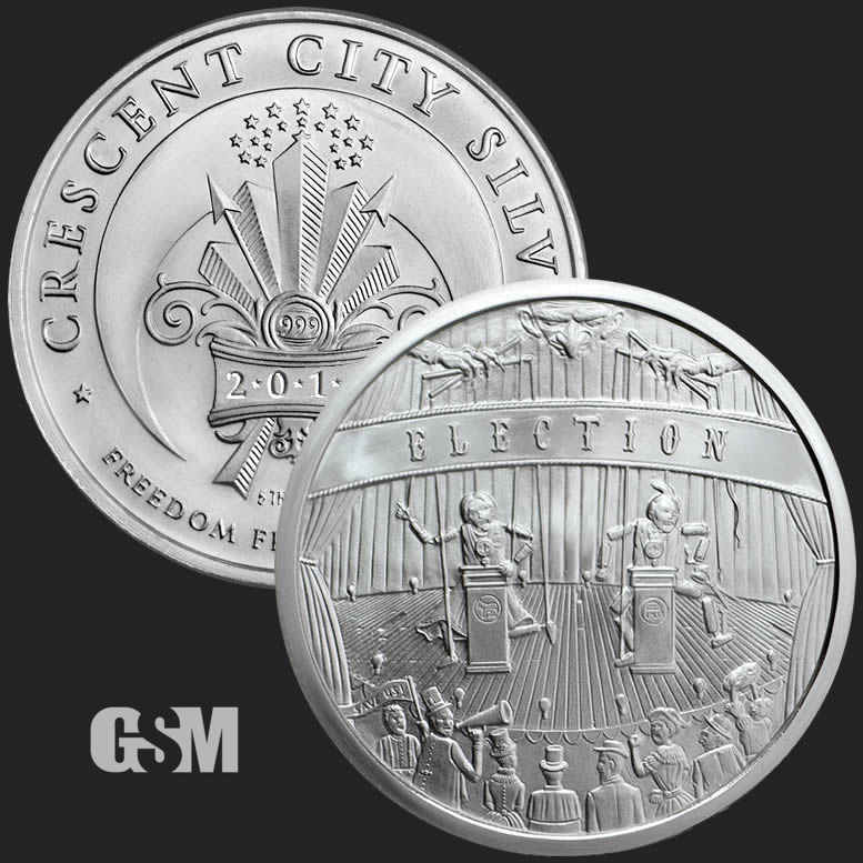 5 oz Election Silver Round