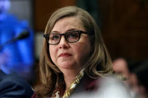 Federal Reserve Board governor Michelle Bowman. (Reuters/Kevin Mohatt/File Photo)