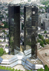 Headquarter of Deutsche Bank AG in Frankfurt 