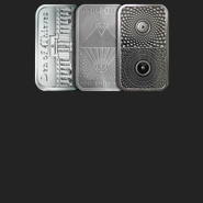 1 oz Silver Shield Silver Bars