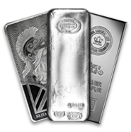 100 oz Silver Bars