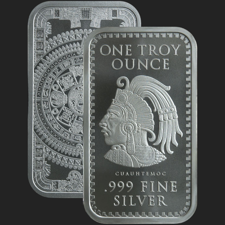 Buy 1 oz Silver Bar .999 Fine Silver