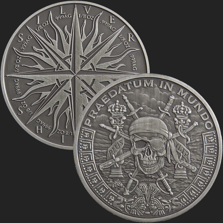 CRYPTIC FIRE #8 Cryptic Series art rounds .999 fine silver 1 oz 