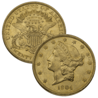 $20 Liberty Gold Double Eagle Coin AU (Random Year|Pre-1933)