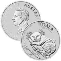 2025 1 Kilo Australian Silver Koala Coin BU