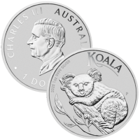 2025 1 oz Australian Silver Koala Coin BU