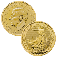 2025 1 oz Great Britain Gold Britannia Coin BU