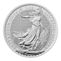 2024 1 oz Great Britain Silver Britannia Coin (BU)