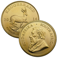 1 oz South African Gold Krugerrand Coin (Random Year)