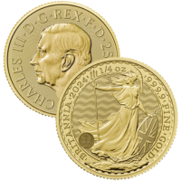 2024 1/4 oz Great Britain Gold Britannia Coin