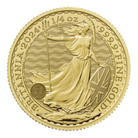 2024 1/4 oz Great Britain Gold Britannia Coin