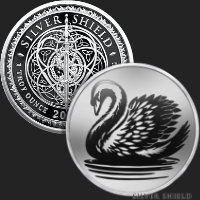 1 oz The Crown Proof Silver Round .999 Fine Silver