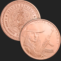 1 oz Come and Take It Copper Round 2024