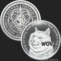 1 oz DOGE coin BU Golden State Mint 