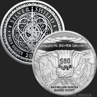 1 oz The Crown Proof Silver Round .999 Fine Silver