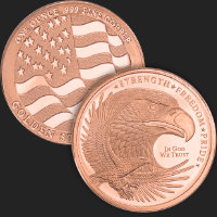 1 oz GSM Copper Eagle Proof Copper Golden State Mint 