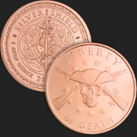 1 oz Liberty or Death Copper Round 2024