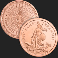 1 oz Sic Semper Tyrannis Copper Round 2024