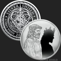 1 oz The Crown Proof Silver Round .999 Fine Silver