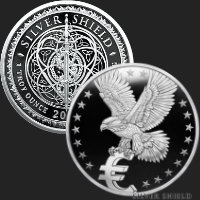 1 oz Trade War 2 Proof Silver Shield MiniMintage Silver Round