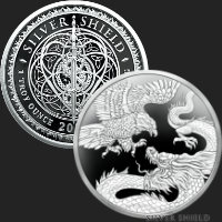 1 oz Trade War Proof Silver Shield MiniMintage Silver Round