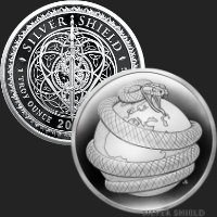 1 oz The Crown Proof Silver Round .999 Fine Silver