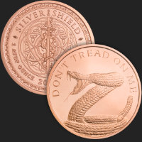 1 oz Don’t Tread On Me Snake Copper Round 2024