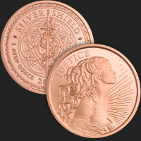 1 oz Justice Copper Round 2024