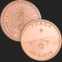 1 oz Peace on Earth Copper Round 2024