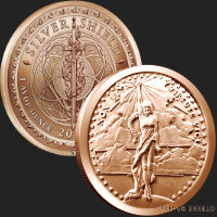 Copper BU W/ FREE CAPSULE 2019 Silver Shield THE SAGE 1 oz SHIPPING NOW!! 