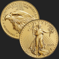 2023 1 OZ AMERICAN GOLD EAGLE Golden State Mint 