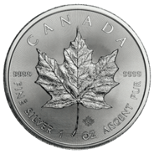 1 oz Canadian Silver Maple Leaf