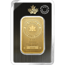 1 oz Gold Bar Rcm