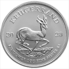 2023 South African 1 oz Silver Krugerrand Coin BU