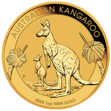 2020 1 oz Australian Gold Kangaroo