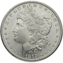 American Silver Morgan Dollar Bu