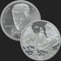 Frazetta Death Dealer v1 Golden State Mint Silver 210