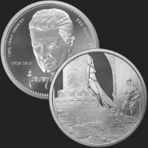 2 oz Frazetta Egyptian Queen Silver Round