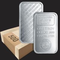 Monster Box 1 oz Golden State Mint Silver Bars