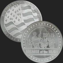 GSM Home of the Free 5 oz round Golden State Mint 220