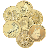 1/4 oz Gold Coin (Random Mint, Year, & Varied Condition)