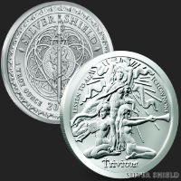 1 oz Trivium Girls BU Silver Round 2024