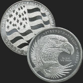 tenth oz GSM Silver Eagle round 166B