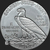 Beautiful Eagle with E Pluribus Unum In God We Trust Golden State Mint .999 Silver Reverse Design