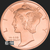 Golden State Mint Mercury Dime copper round 1 oz obverse