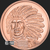 American Indian Pride  Red Cloud copper round front 1 oz