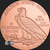 1/2 oz Incuse Indian round .999 fine copper bullion reverse