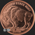 Buffalo head copper round bullion for sale online by golden state mint